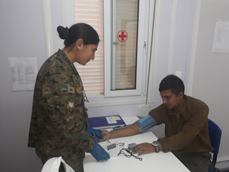 Macro Zona de Salud Valdivia apoya al Cuerpo Militar del Trabajo