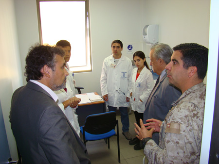 Rector de la Universidad de Tarapacá visita el CCM. “Arica”