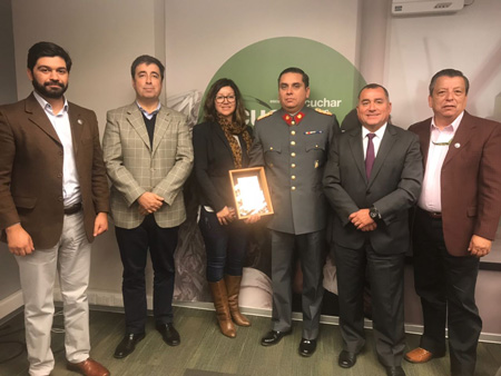 Mutual de Seguridad de la CCHC reconoce trabajo preventivo de la COE