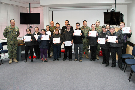 Soldados de la patria realizan curso de RCP y primeros auxilios en el COSALE