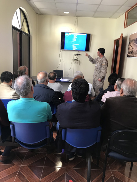 MZS “Iquique” realizó exposición de aranceles a directivas de Círculos de Personal en Retiro
