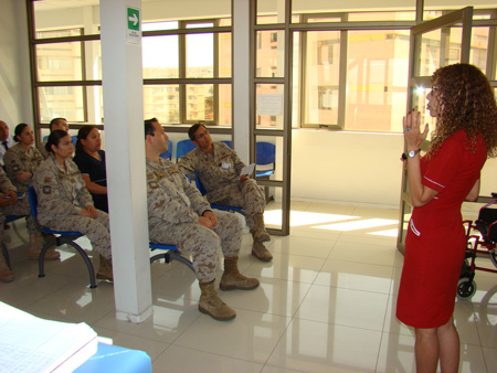 Servicio de Salud de Arica realizó charla educativa a funcionarios del CCM “Arica”
