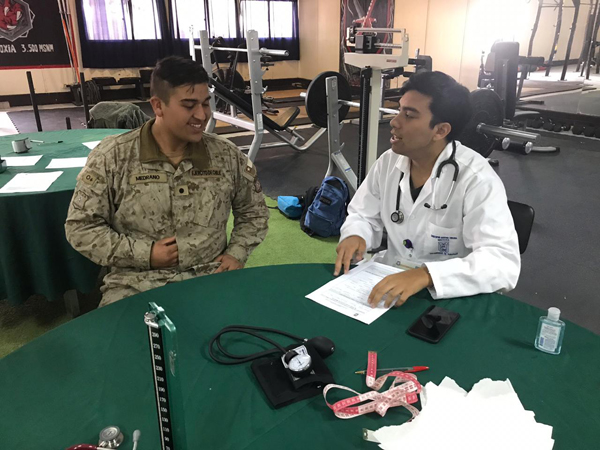 MZS “Arica”  participó en operativo cardiovascular