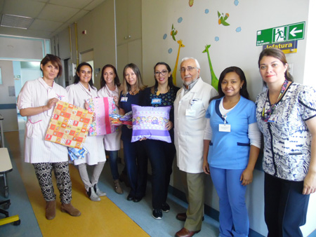 Voluntariado del HMN realiza donación