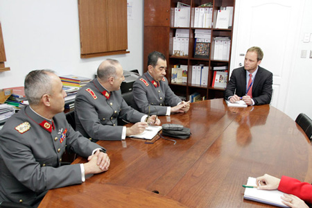 Comandante de Salud realizó una visita profesional al Subsecretario de Redes Asistenciales