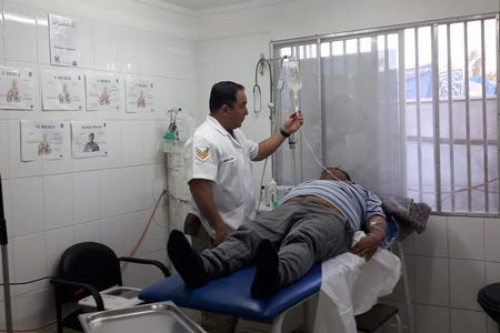 Macro Zona de Salud “Iquique” apoyó con un equipo de salud en fiesta religiosa de La Tirana