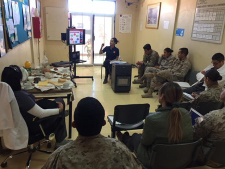Programas de Medicina Preventivas realizaron actividades en la BRIMOT N°1 “Calama”