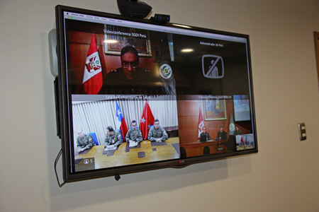 COSALE participó en videoconferencia con  la Dirección de Sanidad del Ejército de Perú