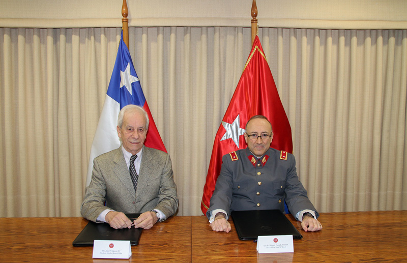 Firma de convenio entre la Fundación de Diabetes Juvenil y el COSALE