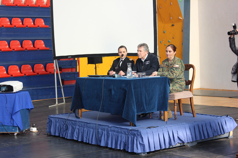 Personal del CCM “Concepción” participó en reunión con la delegada de género del Ejército y MDN.