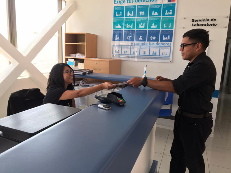 CCM “Arica”  implementa sistema de entrega de exámenes de laboratorio