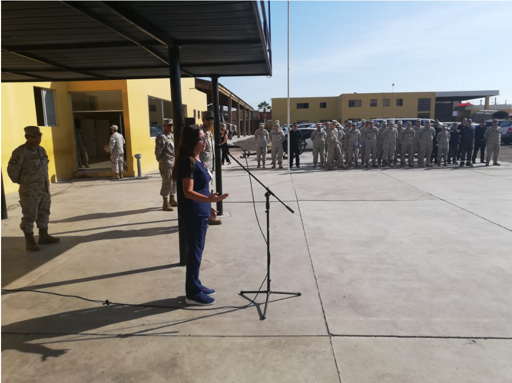 MZS “Arica” realizó charlas preventivas ante la aparición del COVID-19 en la Región