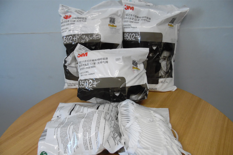 Hospital Militar del Norte recibe donación de mascarillas | DIVSAL