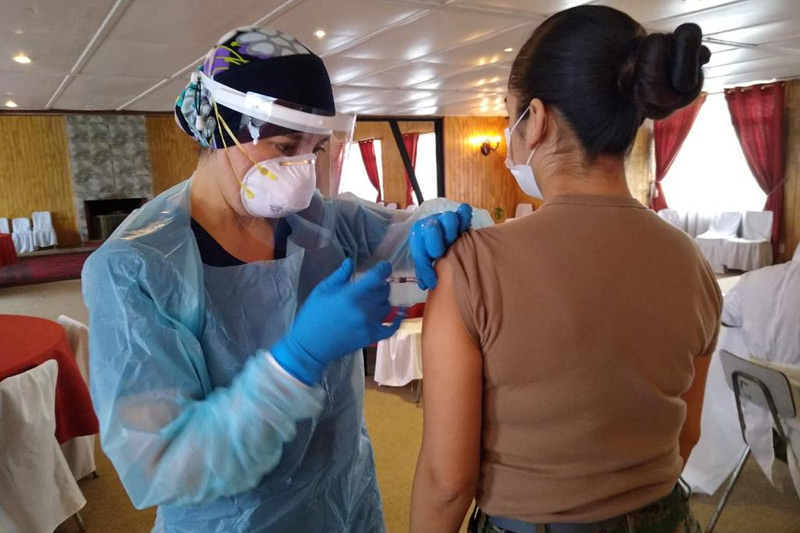 MZS “Valdivia” continúa campaña de vacunación contra la influenza
