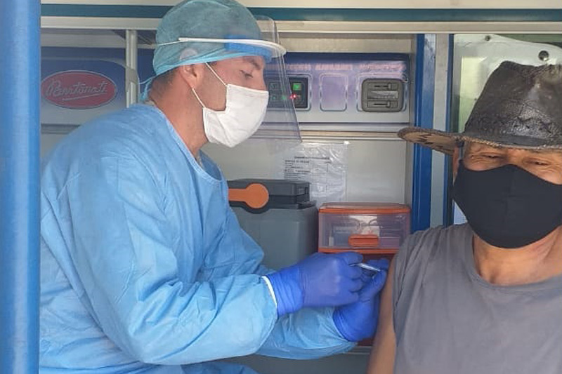 MZS “Arica” es destacada por su labor en la vacunación contra la influenza