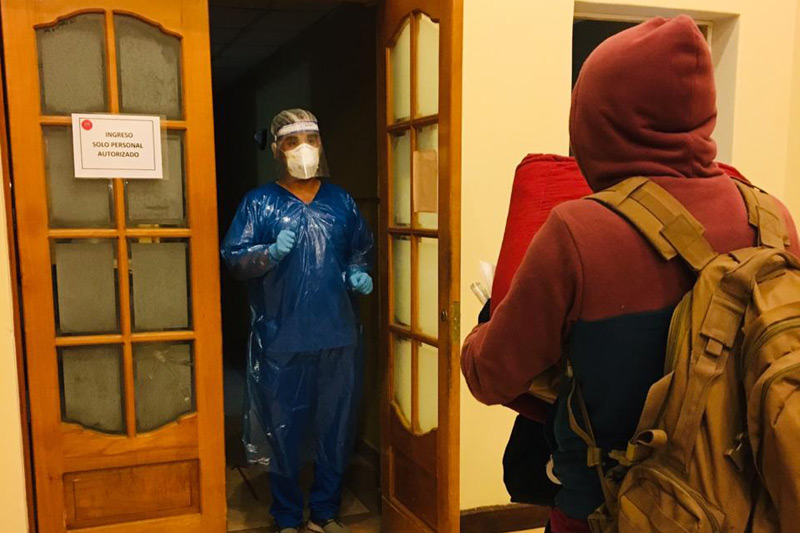 Centros de Aislamiento y Reposo Sanitario apoyan a personal militar ante pandemia por covid-19