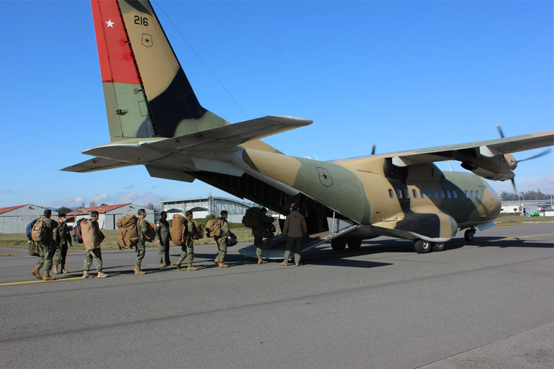MZS “Concepción” envía Enfermeros Militares en apoyo a instalaciones de la Región Metropolitana
