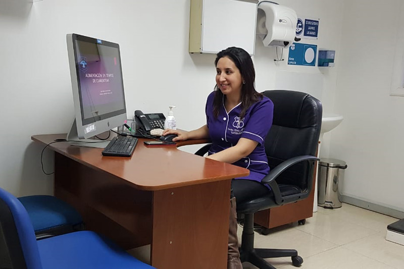 CCM “Coyhaique” realiza charlas educativas vía zoom sobre “Alimentación en tiempos de pandemia”
