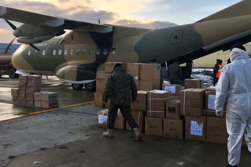 MZS “Punta Arenas” recibe Elementos de Protección Personal en contexto de la pandemia COVID-19