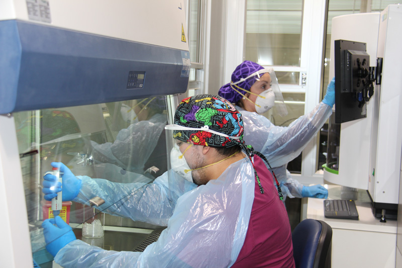 Hospital Militar de Santiago habilita nueva sección de biología molecular
