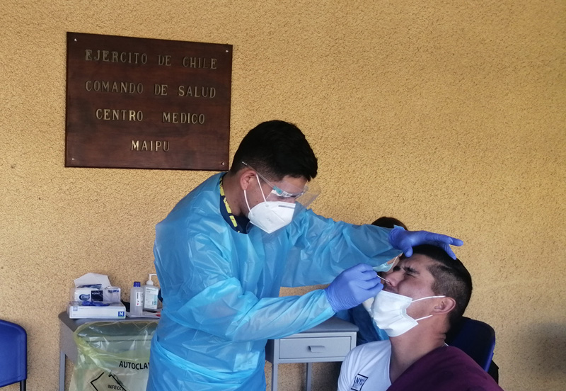 CMM “Maipú” y CESFAM “Las Mercedes” realizan operativo de pesquisa activa de covid-19