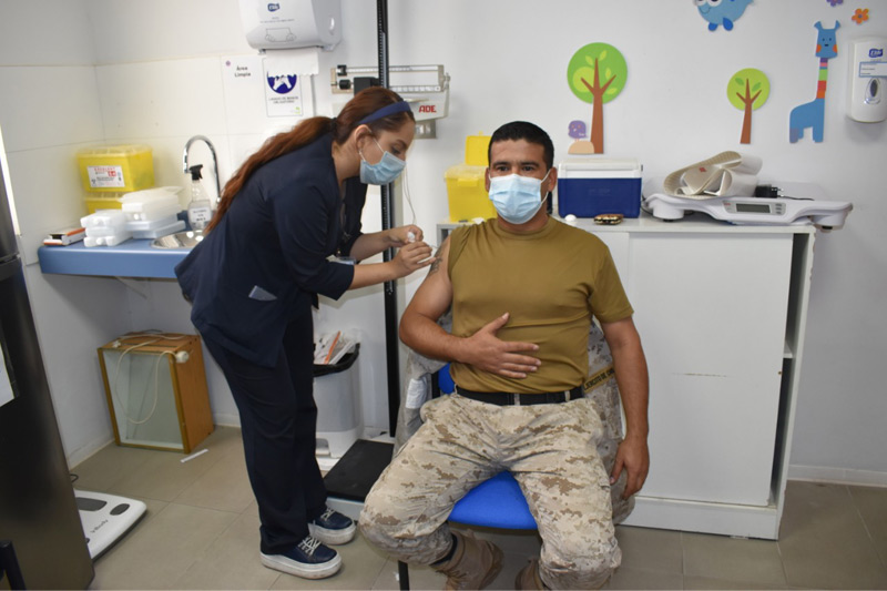 CCM “Arica” comenzó proceso de vacunación contra la influenza