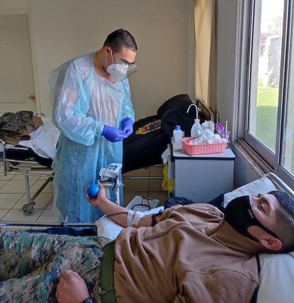 Banco de Sangre del HMS realiza exitosa Campaña Altruista en Terreno