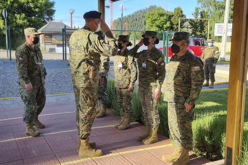 Comandante General de Personal realiza visita inspectiva a la MZS “Coyhaique”