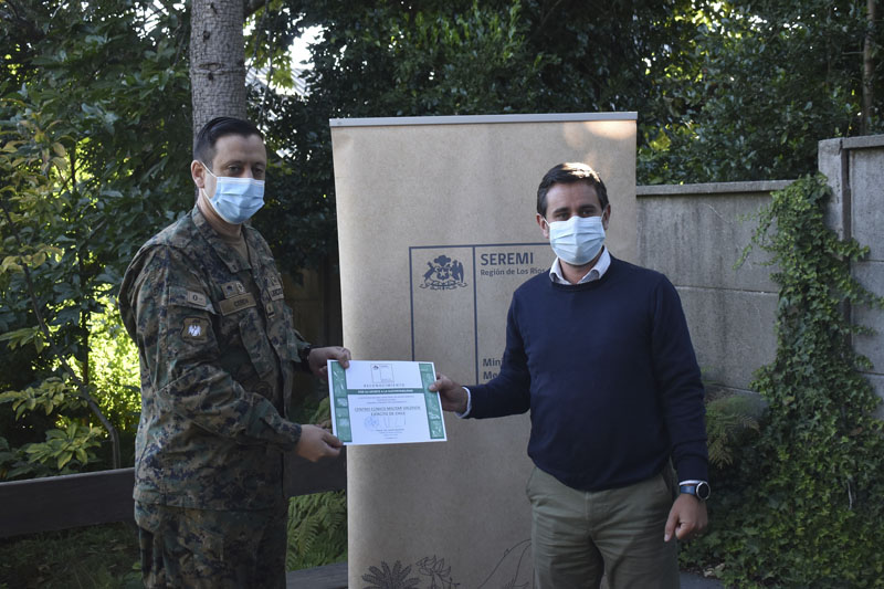 CCM “Valdivia” recibe reconocimiento por su gestión medioambiental