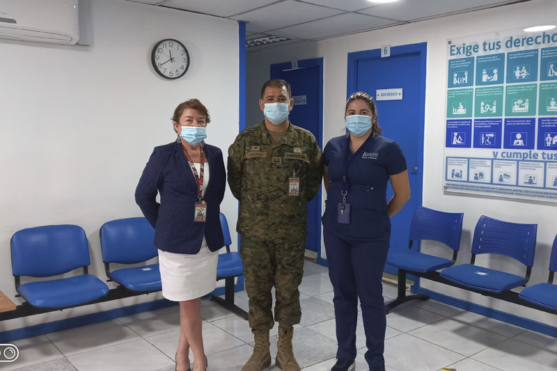 Alumnas de quinto año de Enfermería realizan práctica profesional en instalaciones de la JIS