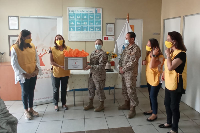 MZS “Iquique” recibe importante donación de la Fundación de Sras. del Ejército para sus enfermerías