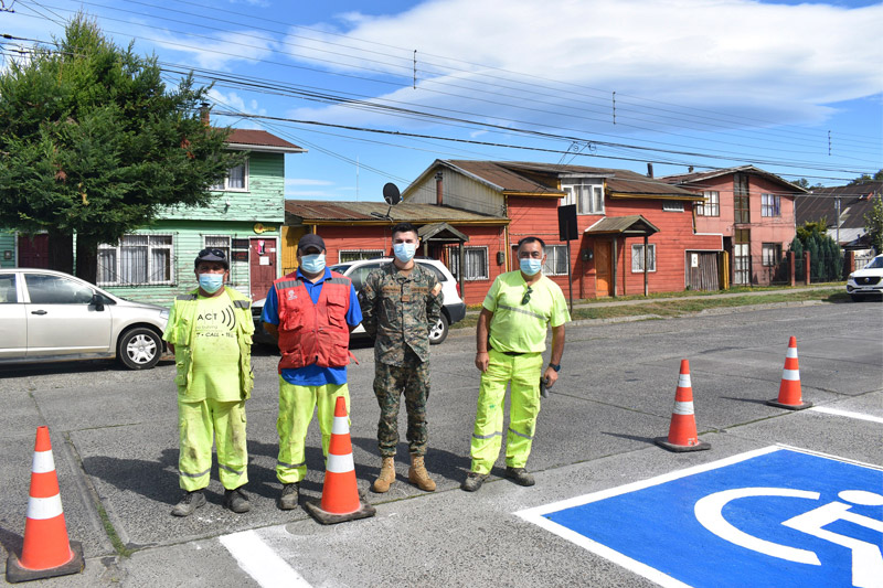 CCM “Valdivia” realiza diseño vial para personas con capacidades diferentes