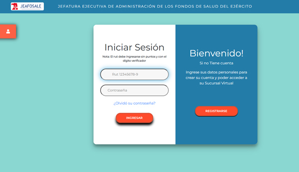Solicite su reembolso en línea en la sucursal virtual de la JEAFOSALE