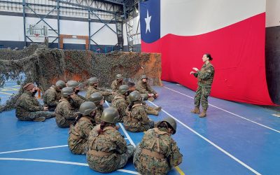 MZS “Coyhaique” realiza instrucción de primeros auxilios a soldados conscriptos en formación inicial