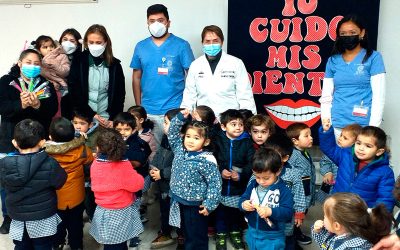 COE realizó intervención en jardines infantiles y salas cunas en el contexto de su 60° aniversario