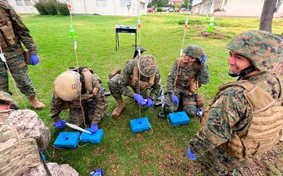 Personal de la Jefatura de Instalaciones de Salud se capacitó en curso “Tactical Combat Casualty Care”
