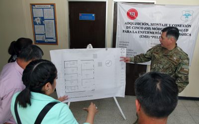 DIVSAL adquiere módulos para ampliación de Enfermería Militar Básica “Peldehue”