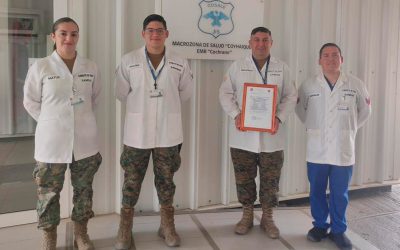 MZS “Coyhaique” recibe autorización sanitaria de la Enfermería Militar Básica “Cochrane»