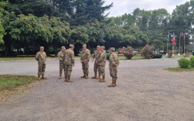 Visita a terreno de nueva Enfermería Militar “Cañal Bajo”