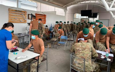 MZS “Arica” realiza examen de hipobaria a SLCs de la BRIMOT N° 24 “Huamachuco”