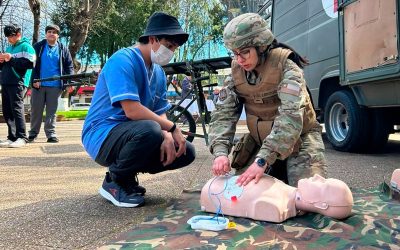 EMB “Victoria” participó de conmemoración del día del funcionario SAMU