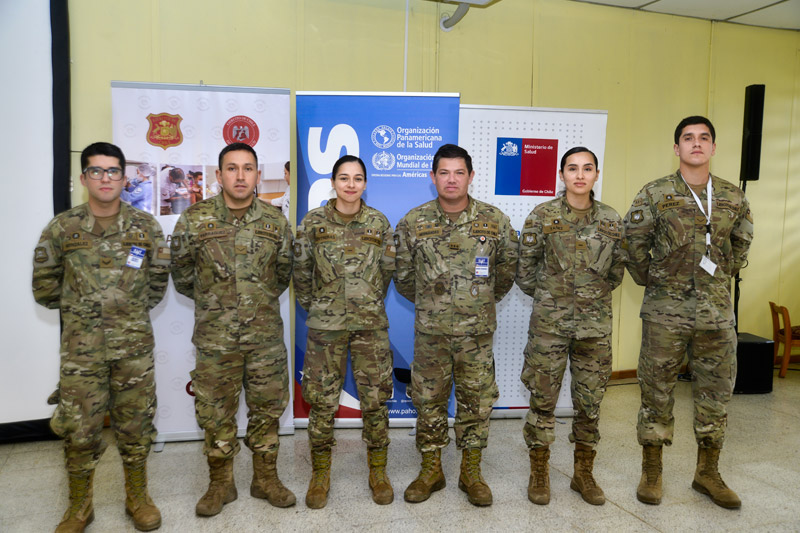 División de Salud participa en Curso de Formación de Equipos Médicos de Emergencia (EMT)