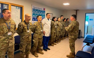 Comandante de la División de Salud revista instalaciones de la MZS “Coyhaique”