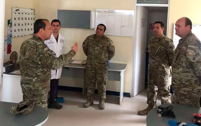 Visita del Jefe de Instalaciones de Salud a la MZS “Iquique”