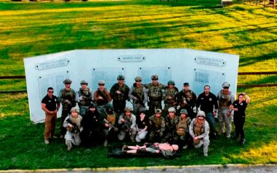 Personal del CMM “Rosa O`Higgins” asiste a Curso Tactical Combat Casualty