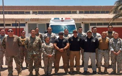 MZS “Arica” se capacita en TCCC “Cuidados Tácticos de Heridos en Combate”
