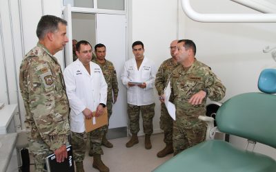 Comandante de la División de Salud realizó visita inspectiva a la EMB “Buin”