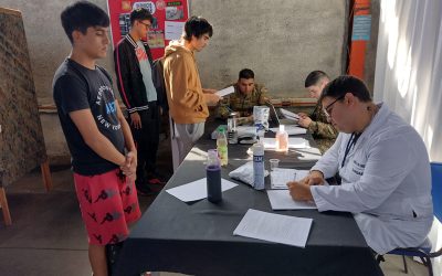 Enfermerías Militares de la MZS “Concepción” participan en proceso de selección de contingente