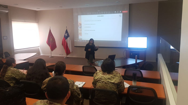 Programa Preventivo “Salud Mental” expuso a alumnos de los Institutos Dependientes de la DIVEDUC