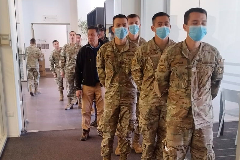 Inicio de la Campaña de Vacunación contra la Influenza en la Escuela Militar